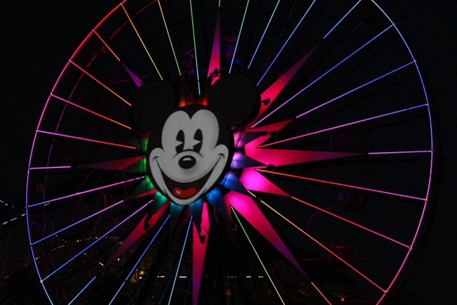 Mickeys Fun Wheel Paradise Pier Disney California Adventure Vacation